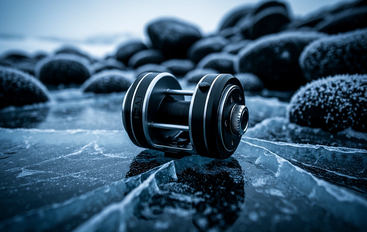 Arctic morning light over frozen waters