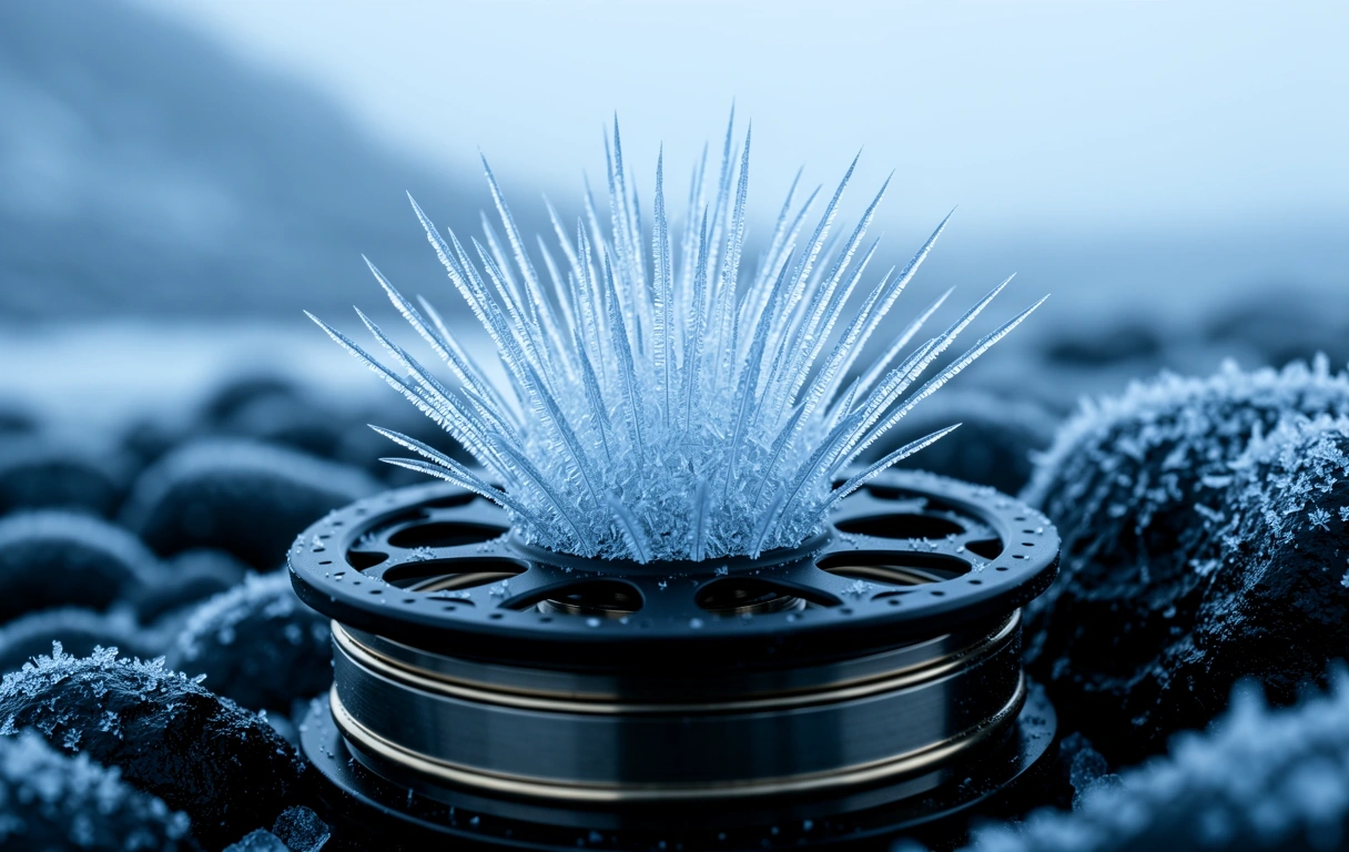 Crystalline frost detailed mapping